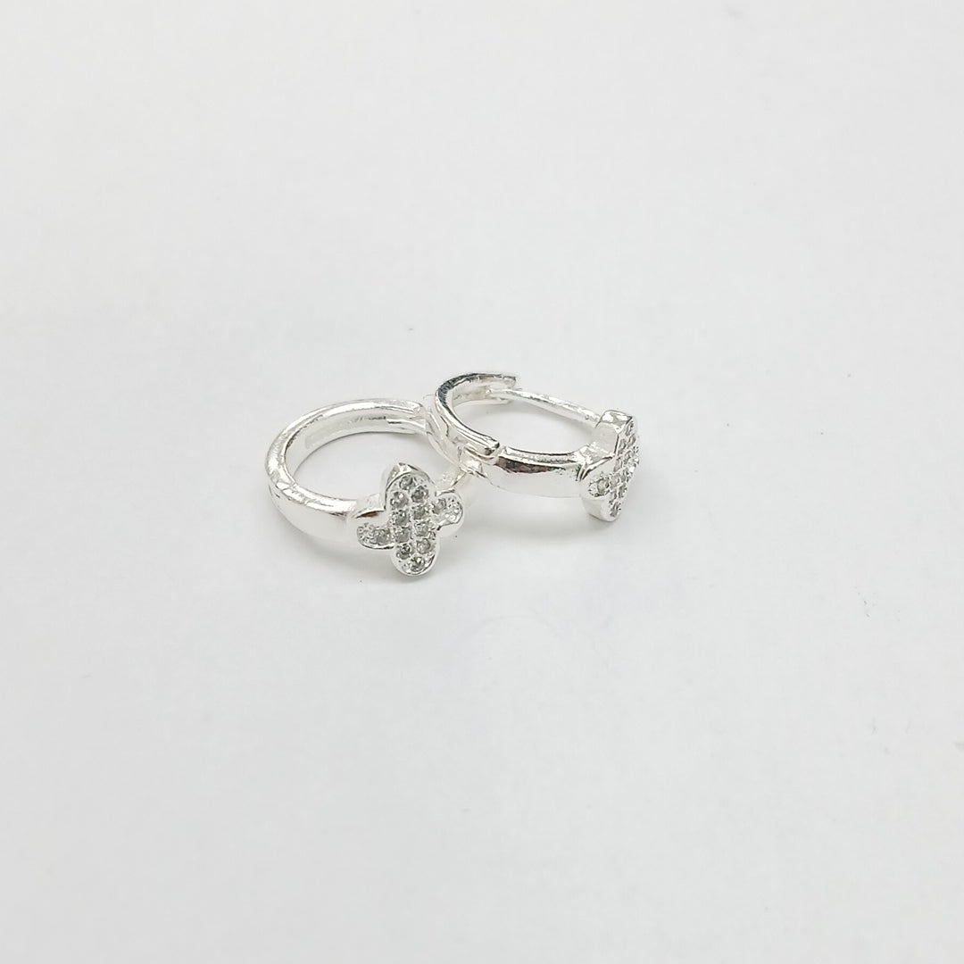 ARRACADAS C/CIRCONIAS PLATA .925 1.9 GR (NUEVO)