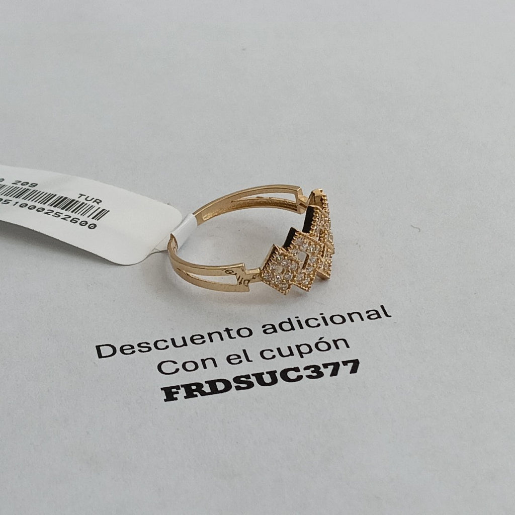 ANILLOS DAMA ORO 14K 1.6 (NUEVO)