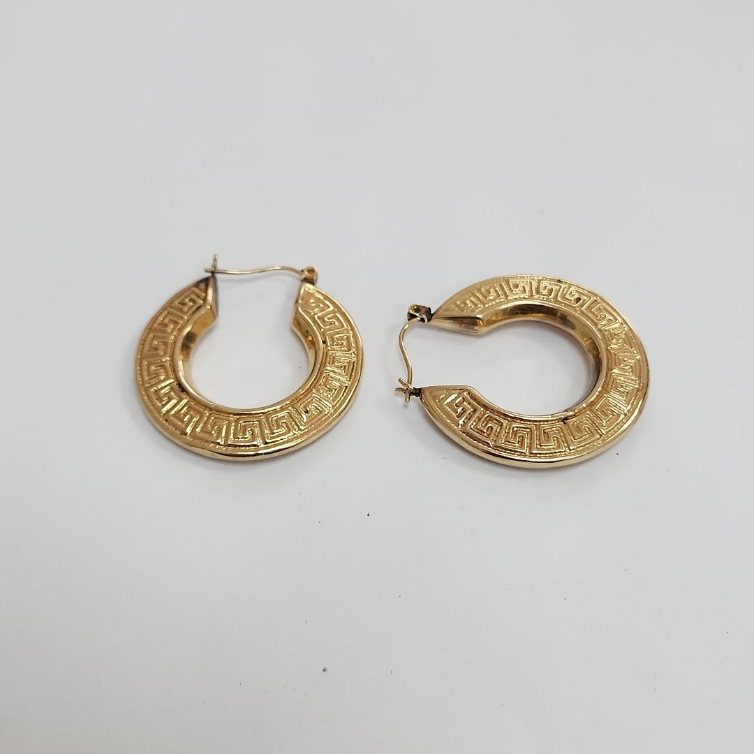 ARRACADAS PAR ORO 14 K 4.4 GRMS (SEMINUEVO)