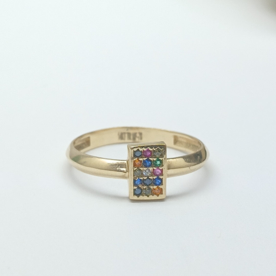 ANILLITO ORO 14 K 1.6 GRMS (SEMINUEVO)