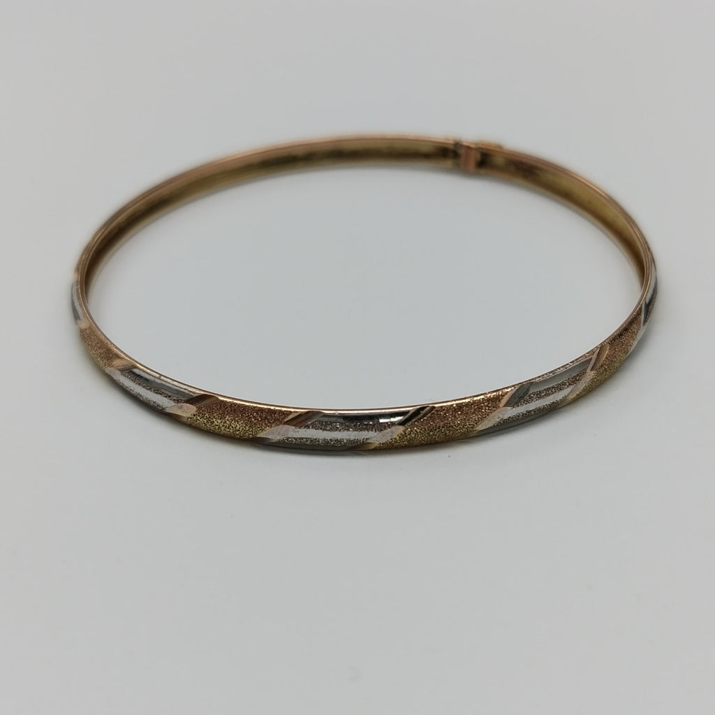 PULSERA RIGIDA ORO 14 K 4,50 GRMS (SEMINUEVO)