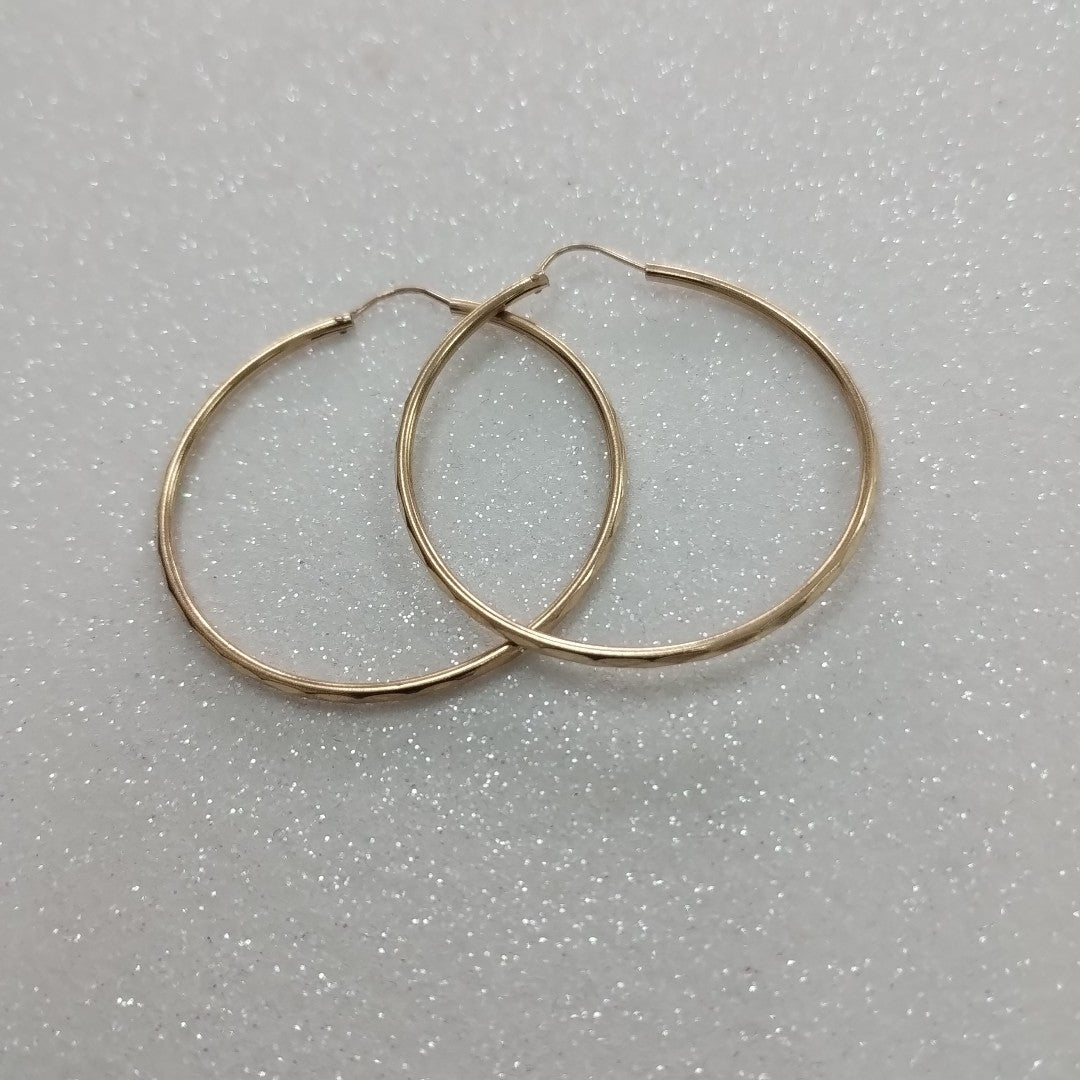 ARRACADAS PAR ORO 14 K 2.7 GRMS (SEMINUEVO)