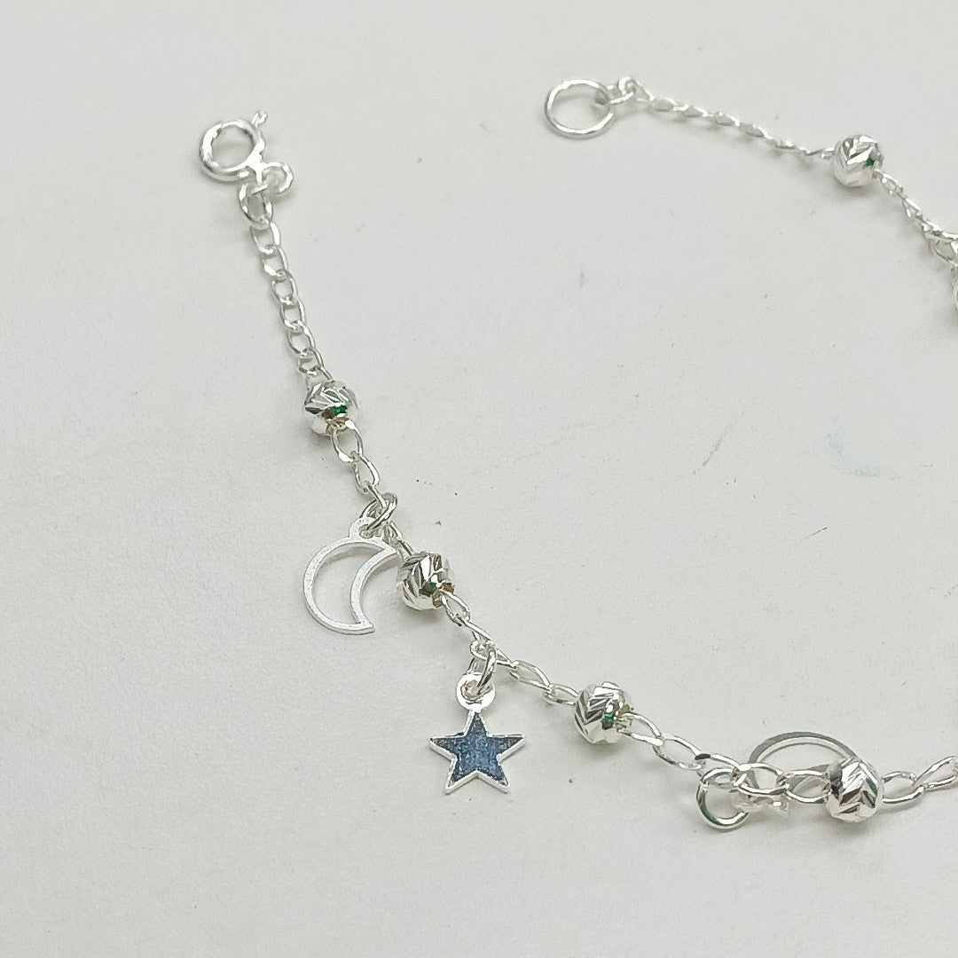 PULSERA TEJIDO TEJIDO ESPECIAL PLATA .925 18 CM 3.1 GR (NUEVO)
