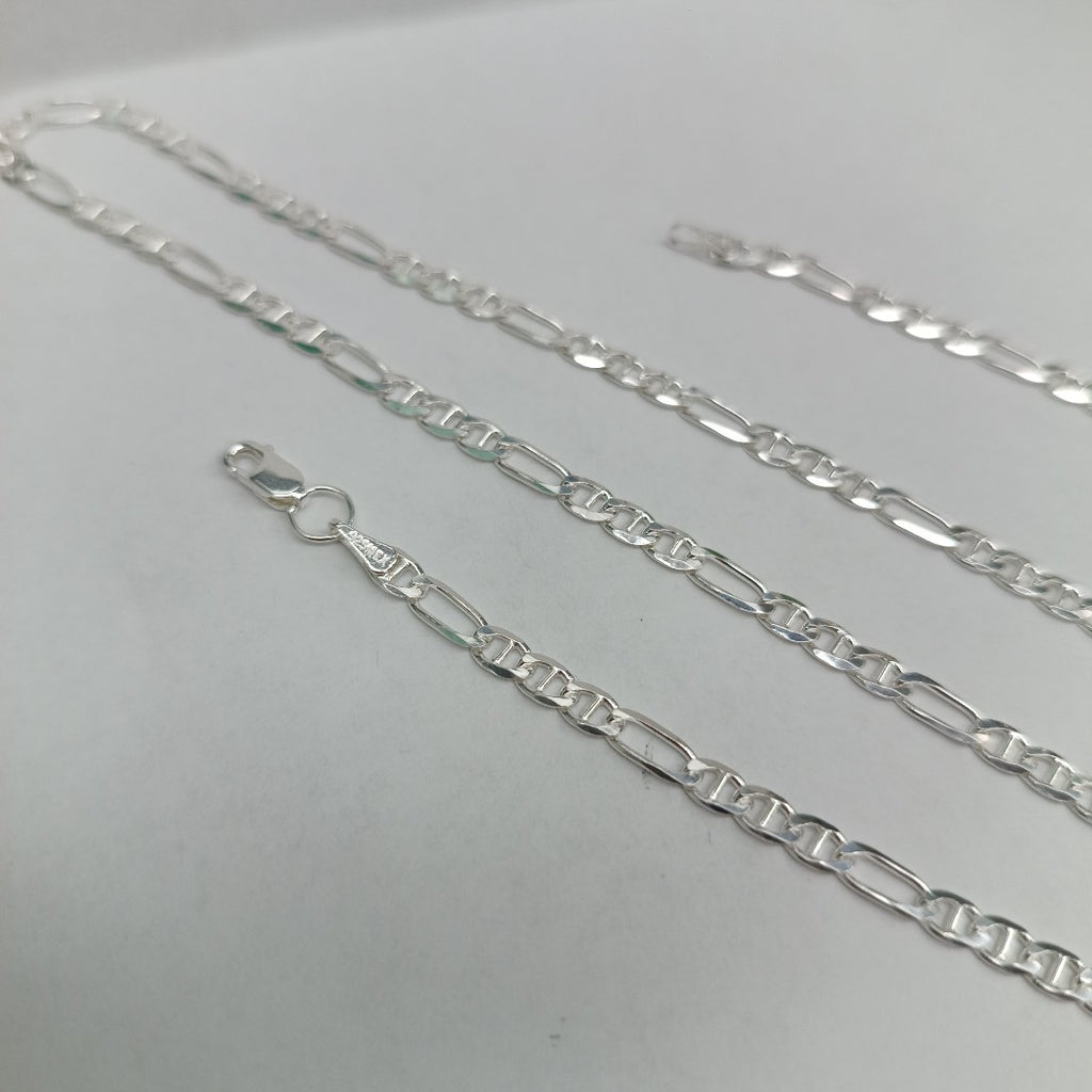CADENA TEJIDO 3X1 PLATA .925 60 CM 8.4 GR (NUEVO)