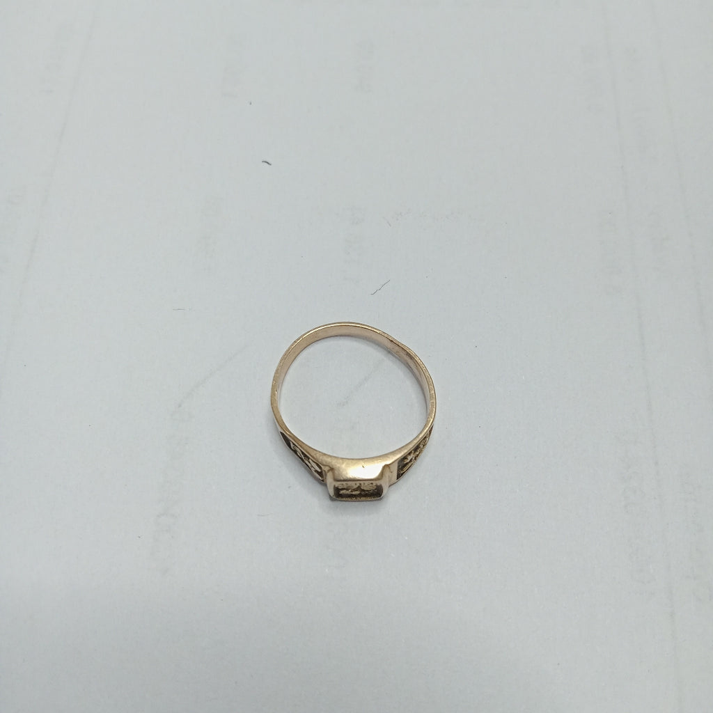 ANILLO DE GRADUACIÓN ORO 8 K 1,40 GRMS (SEMINUEVO)
