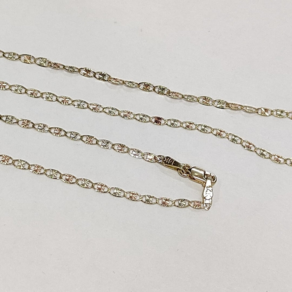 CADENA ORO 14 K 3.8 GRMS (SEMINUEVO)