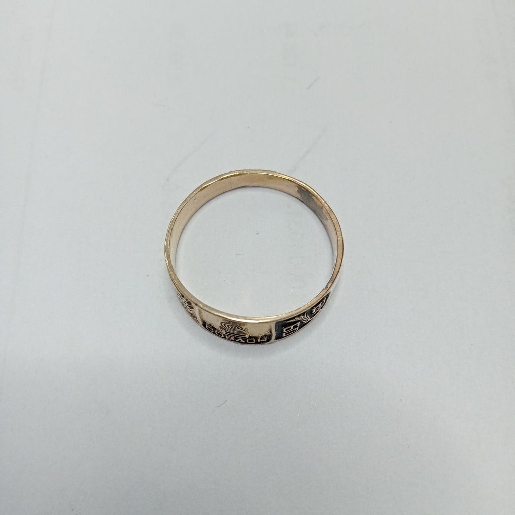 ANILLO DE GRADUACIÓN ORO 8 K 2,00 GRMS (SEMINUEVO)