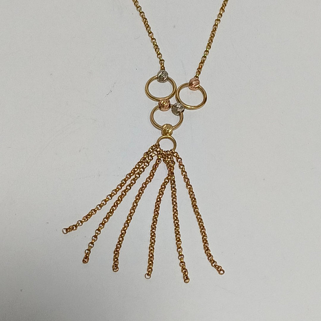 GARGANTILLA ORO 14 K 2.6 GRMS (SEMINUEVO)
