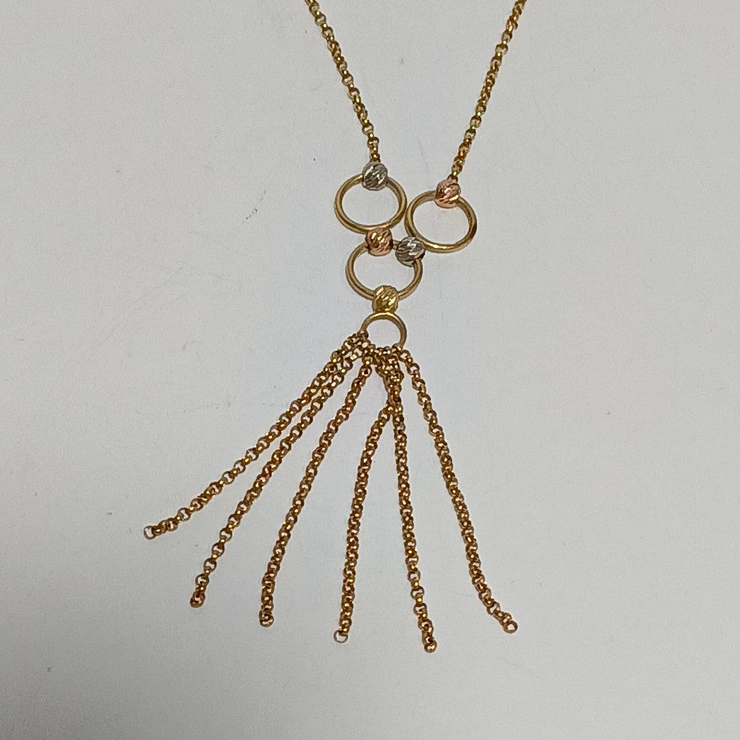 GARGANTILLA ORO 14 K 2.6 GRMS (SEMINUEVO)