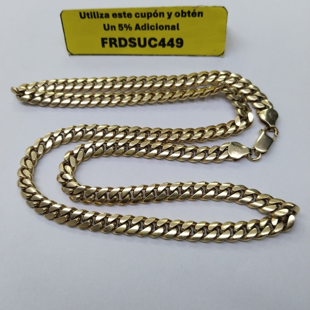 CADENA ORO 14 K 77.5 GRMS (SEMINUEVO)