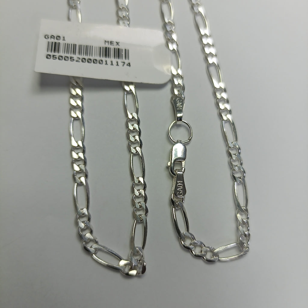 CADENA TEJIDO 3X1 PLATA .925 55 CM 7.5 GR (NUEVO)