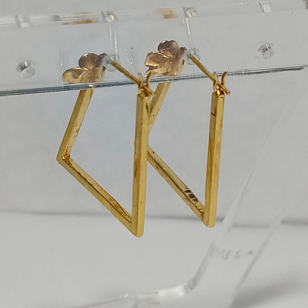 ARRACADAS PAR ORO 14 K 5,80 GRMS (SEMINUEVO)