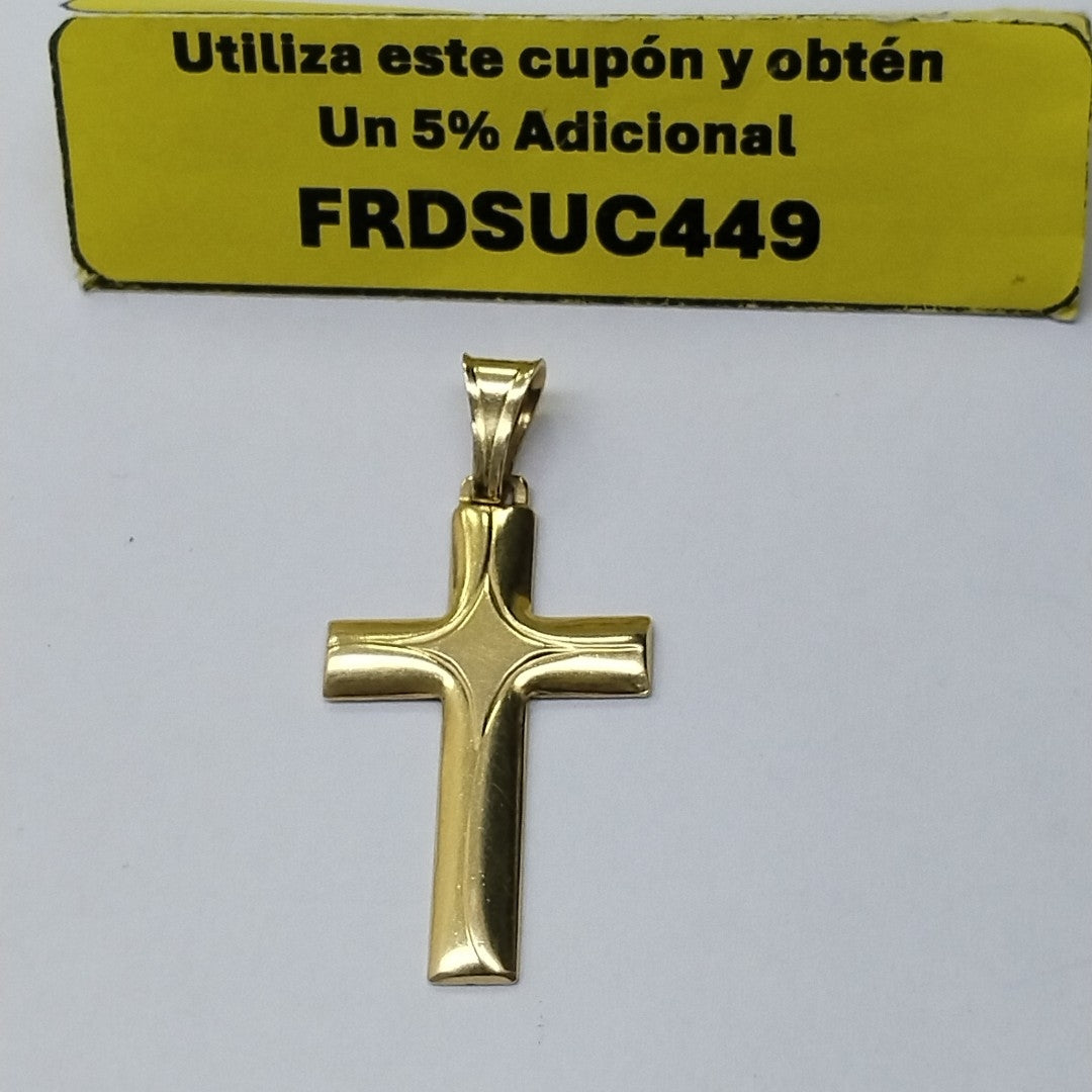 CRUZ, DIJE ORO 18 K 3.3 GRMS (SEMINUEVO)