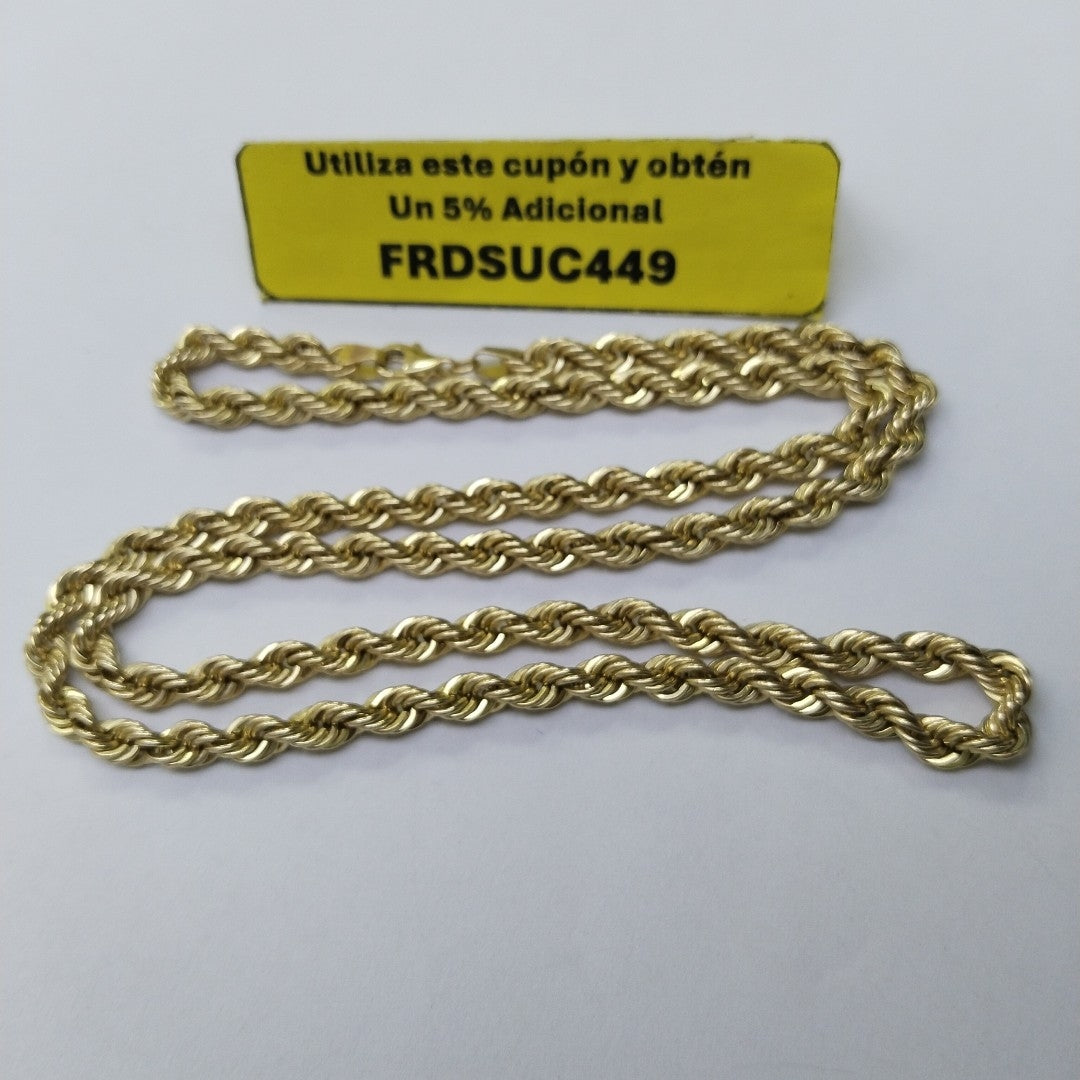 CADENA ORO 14 K 12.8 GRMS (SEMINUEVO)