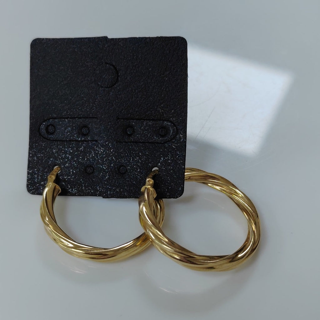 ARRACADAS PAR ORO 14 K 3,00 GRMS (SEMINUEVO)