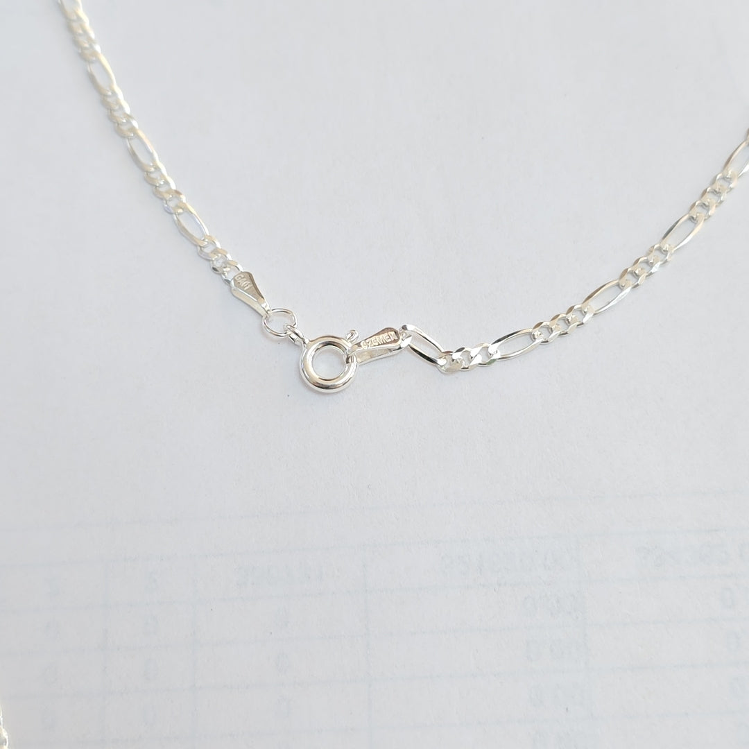 CADENA TEJIDO 3X1 PLATA .925 55 CM 4 GR (NUEVO)