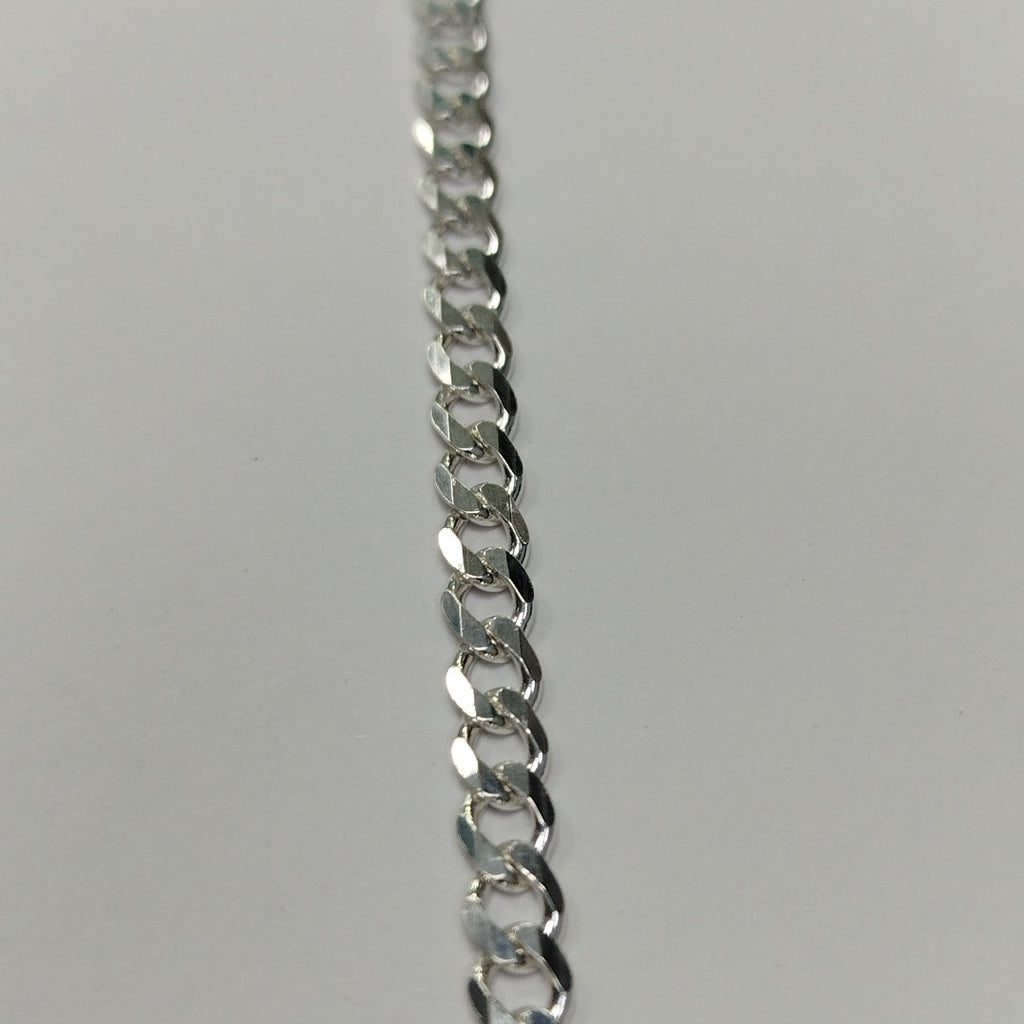 PULSERA TEJIDO BARBADA PLATA .925 16 CM 4.1 GR (NUEVO)