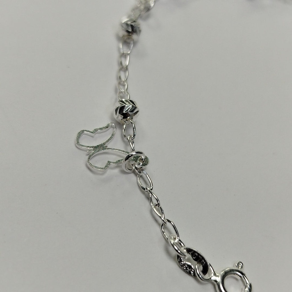 PULSERA TEJIDO ESPECIAL PLATA .925 18 CM 2.9 GR (NUEVO)