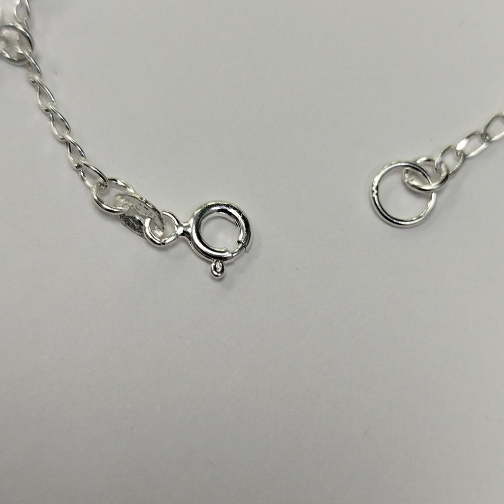 PULSERA TEJIDO ESPECIAL PLATA .925 18 CM 2.6 GR (NUEVO)
