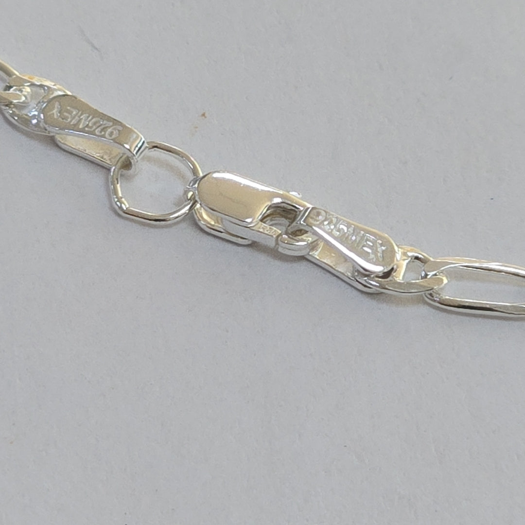 CADENA TEJIDO MARINERO PLATA .925 55 CM 8 GR (NUEVO)