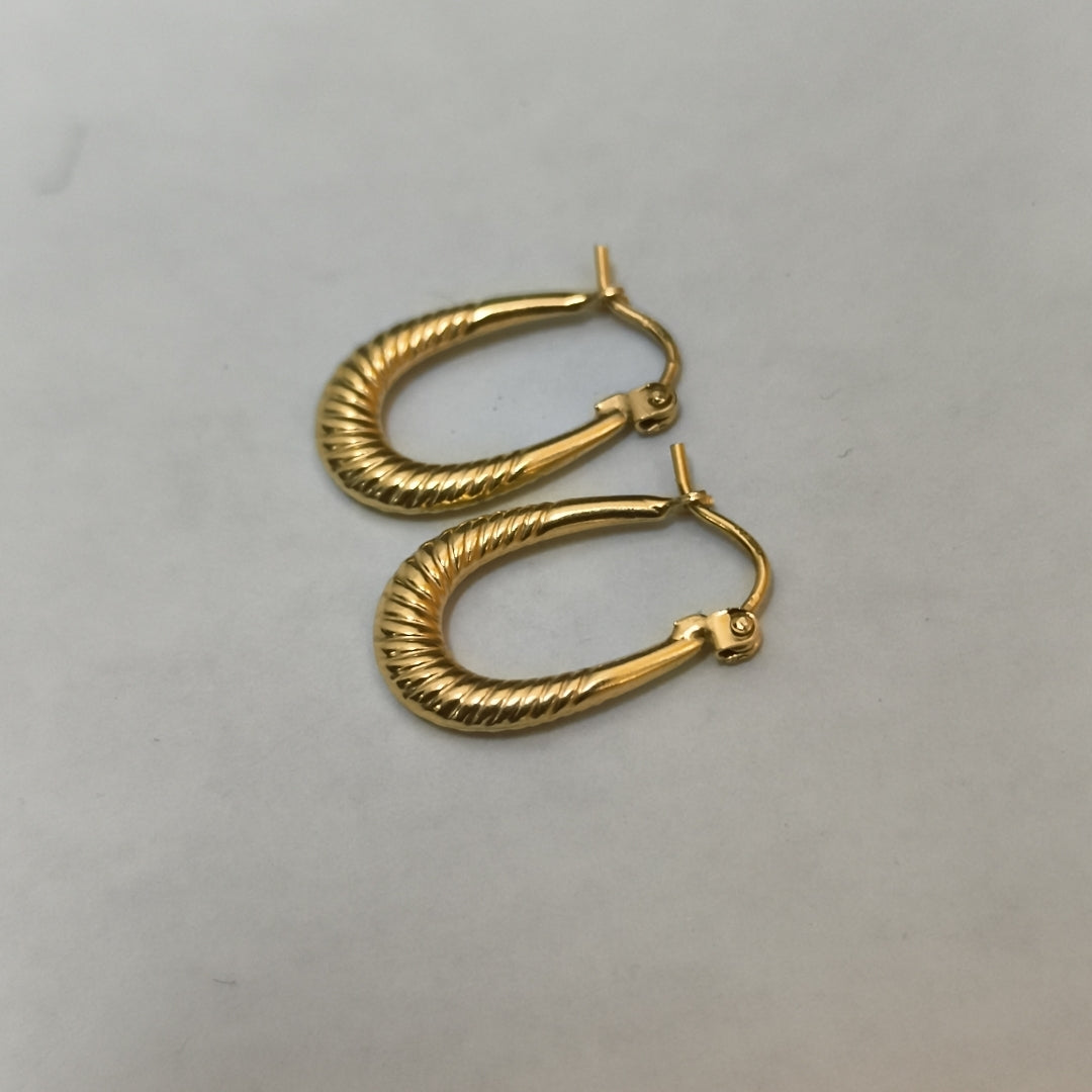 ARETES PAR ORO 14 K 1,90 GRMS (SEMINUEVO)