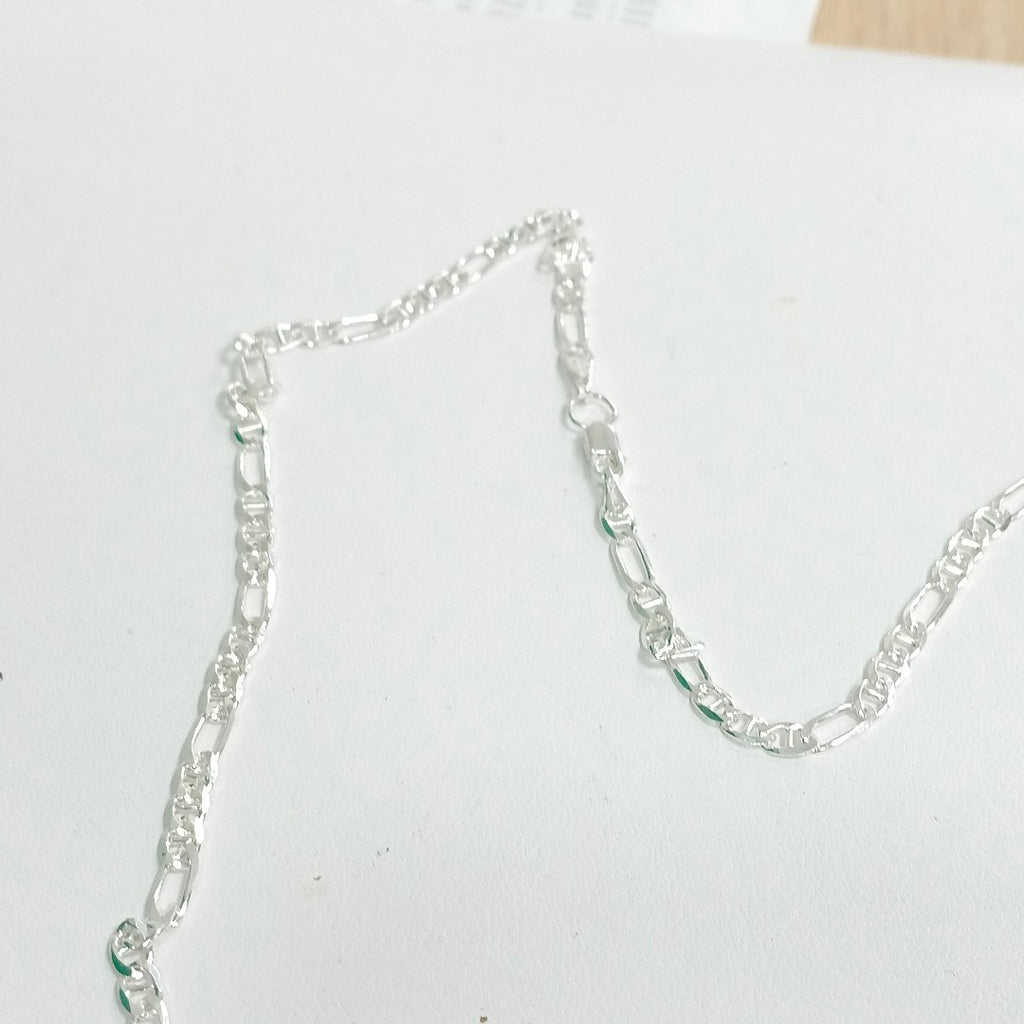 CADENA TEJIDO 3X1 PLATA .925 60 CM 8.4 GR (NUEVO)