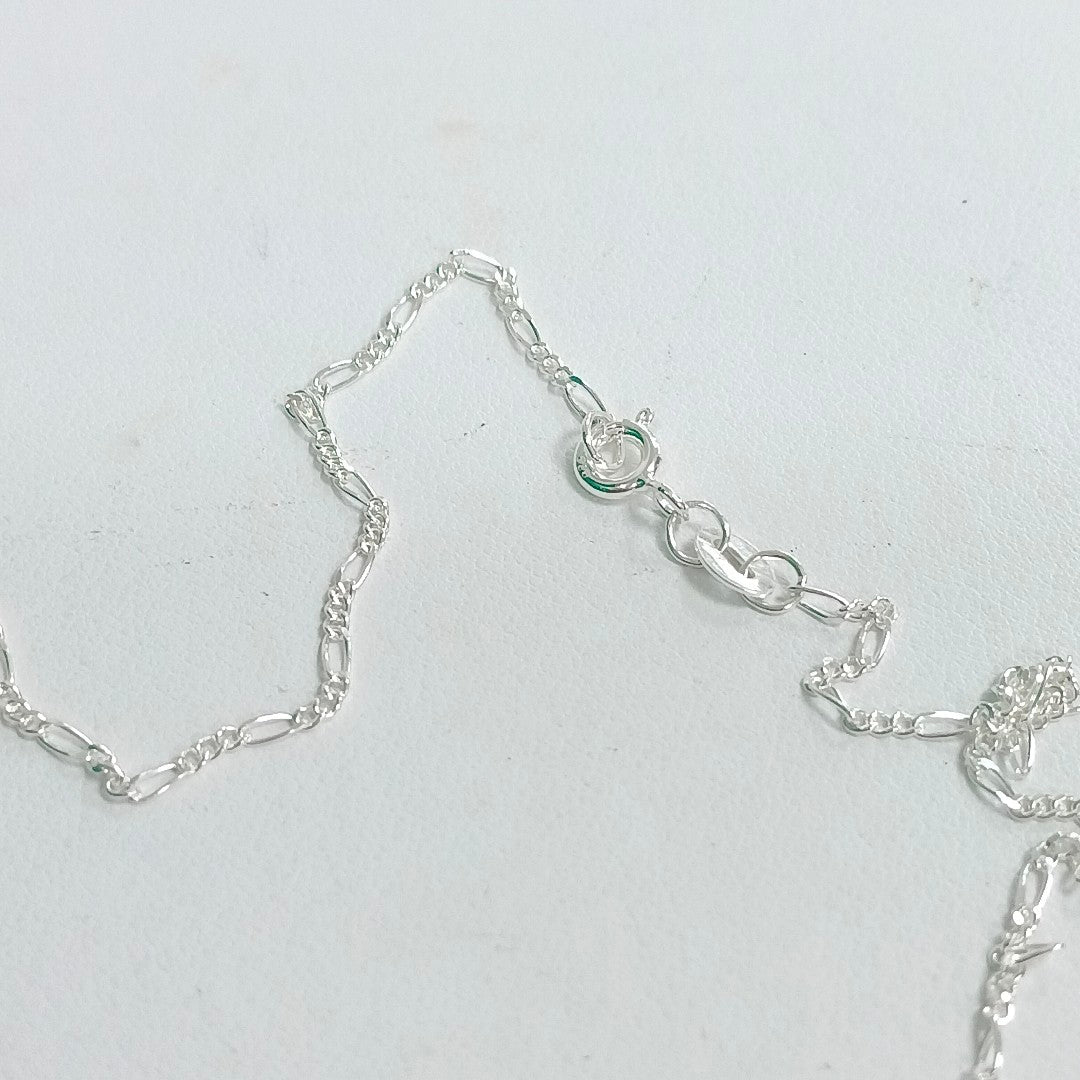 CADENA TEJIDO 3X1 PLATA .925 50 CM 2.2 GR (NUEVO)