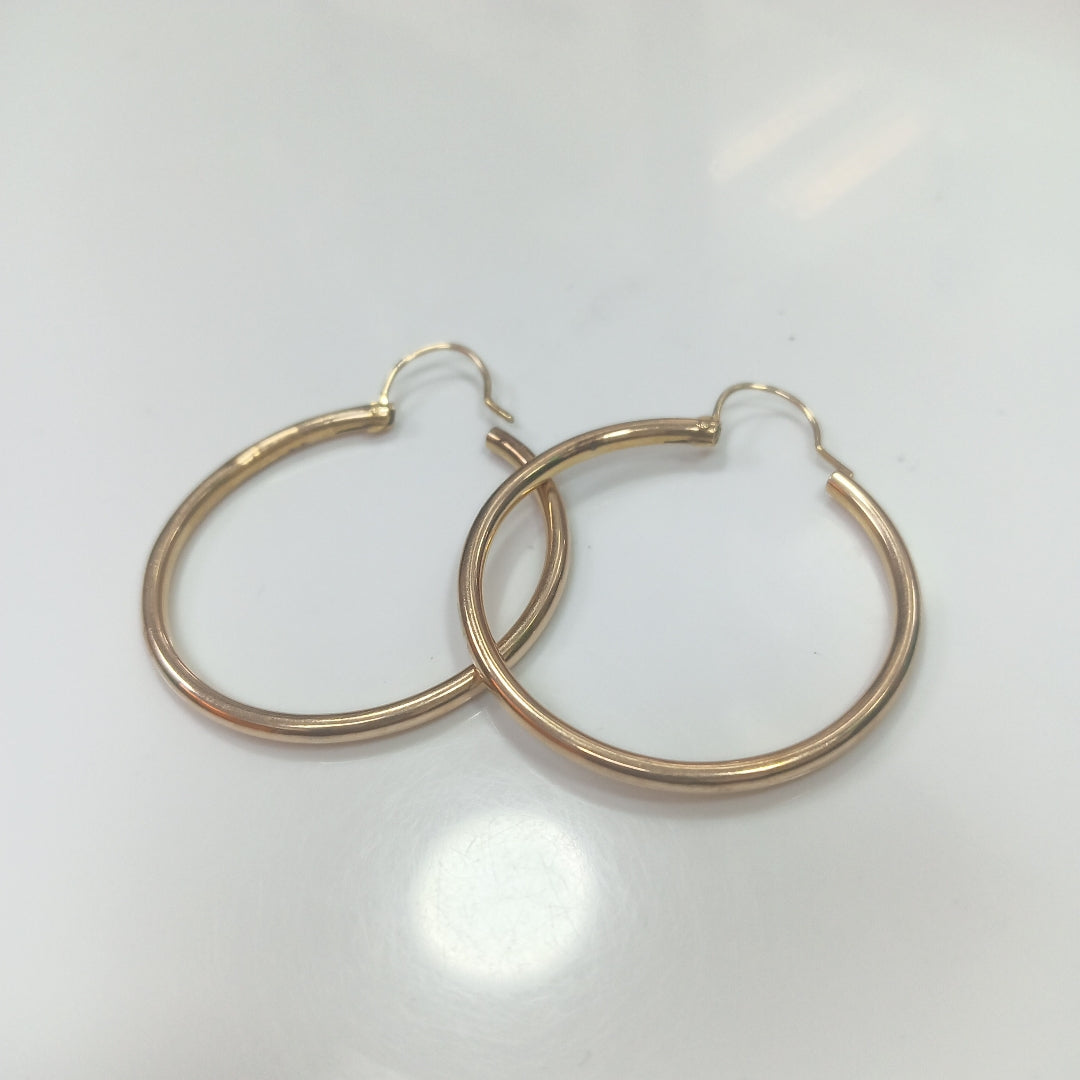 ARRACADAS PAR ORO 10 K 3.6 GRMS (SEMINUEVO)