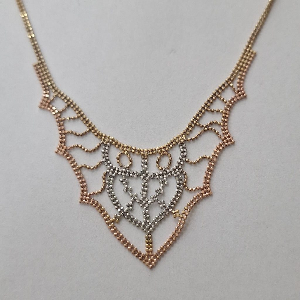 GARGANTILLA ORO,ORO COMBINADO 10 K 5,40 GRMS (SEMINUEVO)
