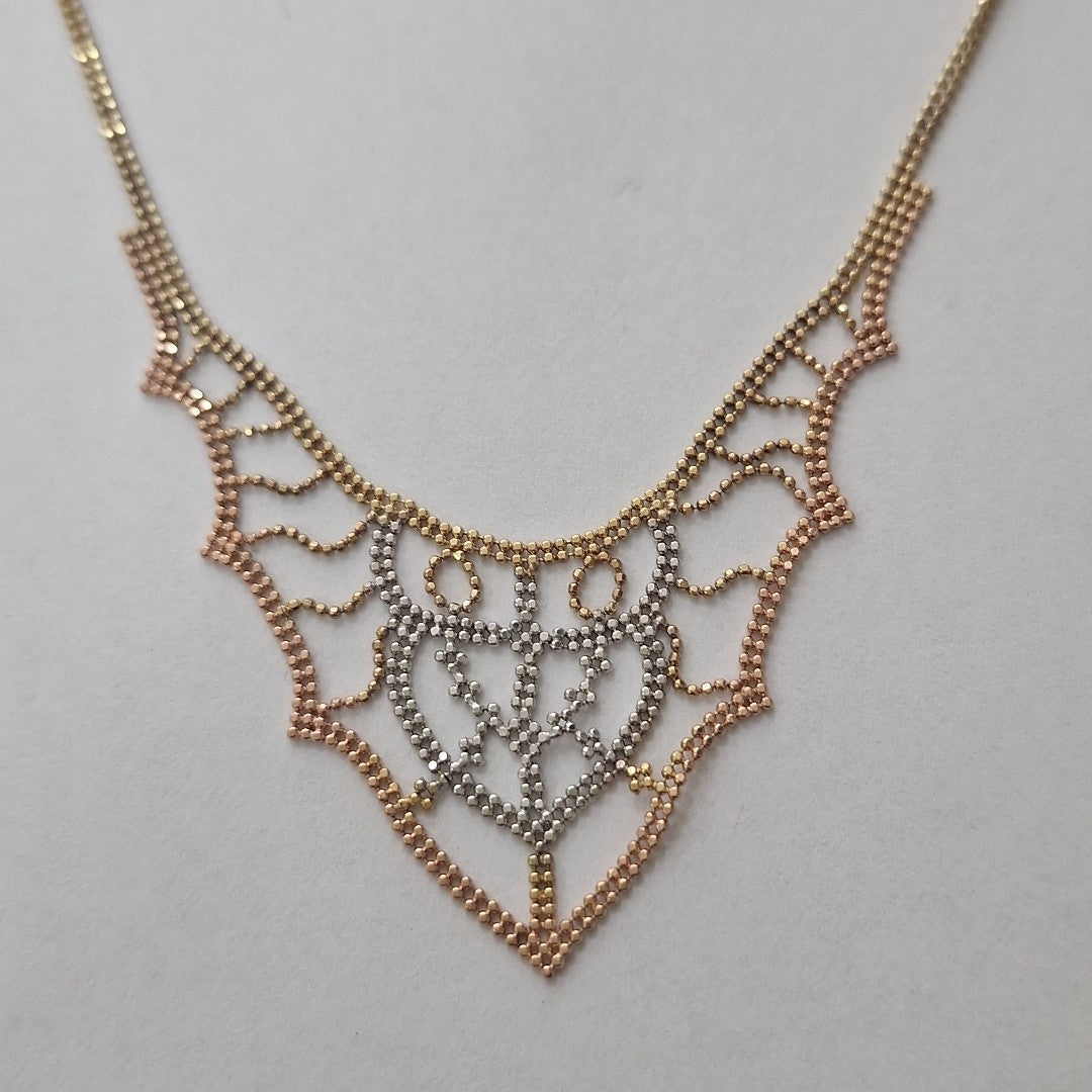 GARGANTILLA ORO,ORO COMBINADO 10 K 5,40 GRMS (SEMINUEVO)