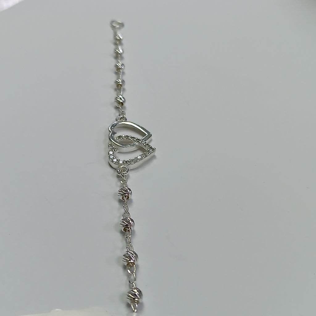 PULSERA TEJIDO TEJIDO ESPECIAL PLATA .925 18 CM 4.1 GR (NUEVO)
