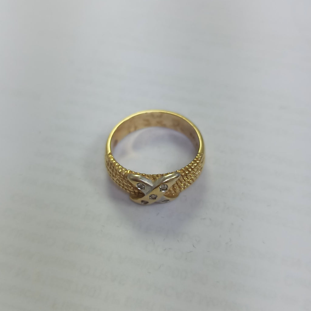 ANILLITO ORO, RODIADO 14 K 5.2 GRMS (SEMINUEVO)