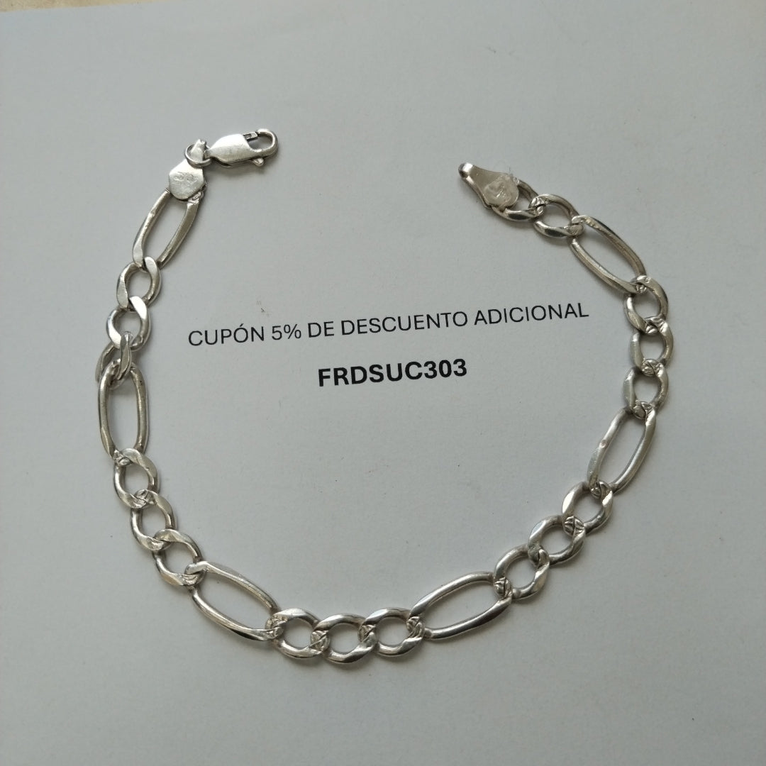 PULSERA PLATA 13.4 GRMS (SEMINUEVO)