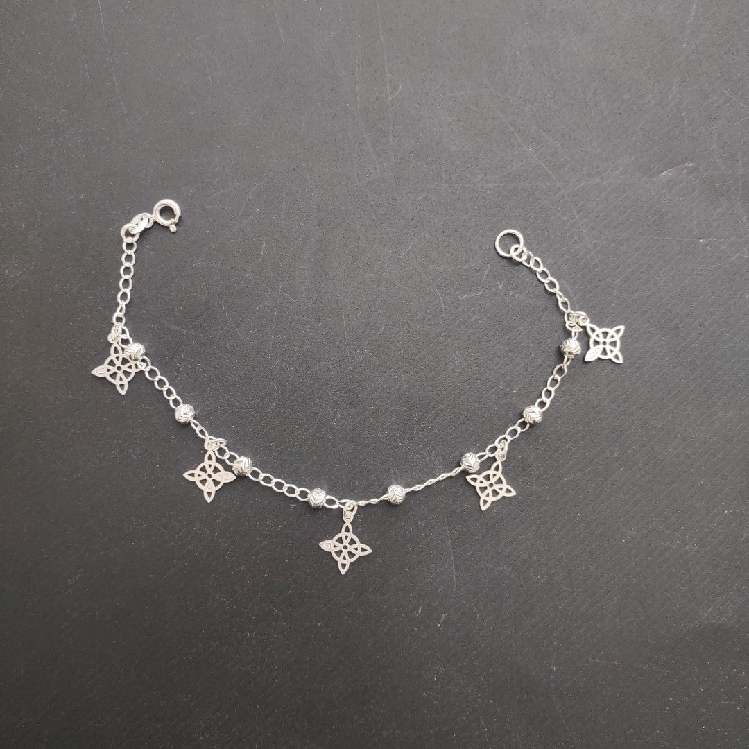 PULSERA TEJIDO ESPECIAL PLATA .925 18 CM 3.2 GR (NUEVO)