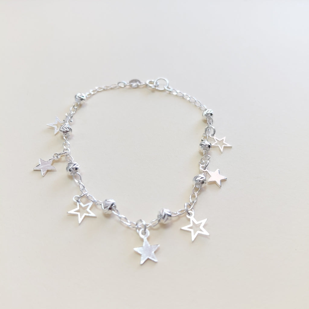 PULSERA TEJIDO ESPECIAL PLATA .925 18 CM 3.1 GR (NUEVO)