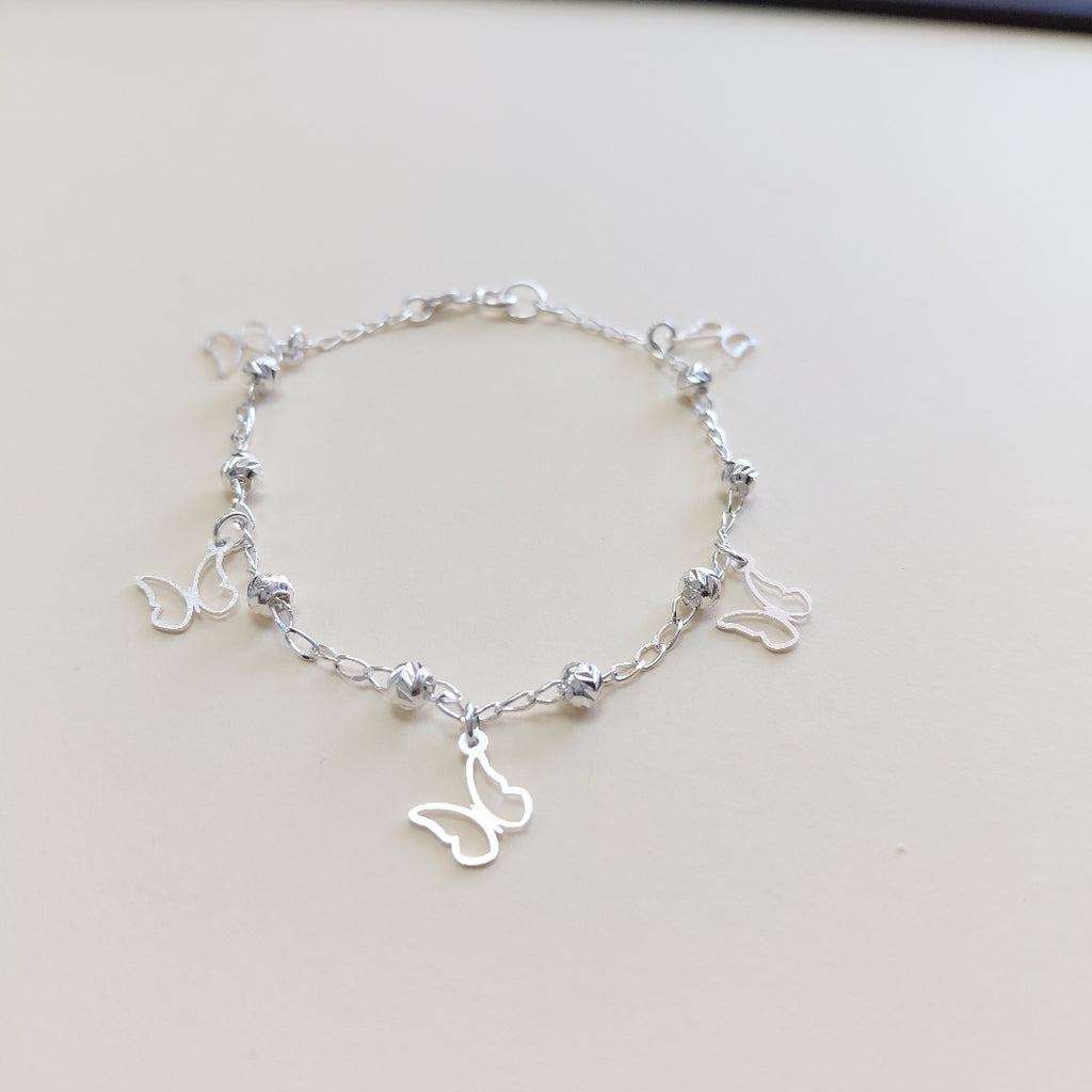 PULSERA TEJIDO ESPECIAL PLATA .925 18 CM 2.8 GR (NUEVO)
