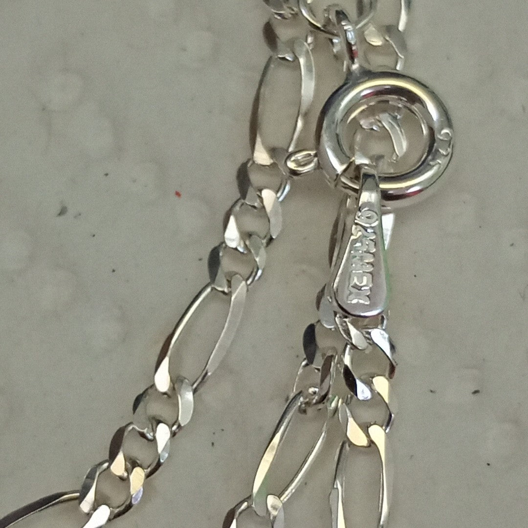 CADENA TEJIDO 3X1 PLATA .925 55 CM 4.1 GR (NUEVO)