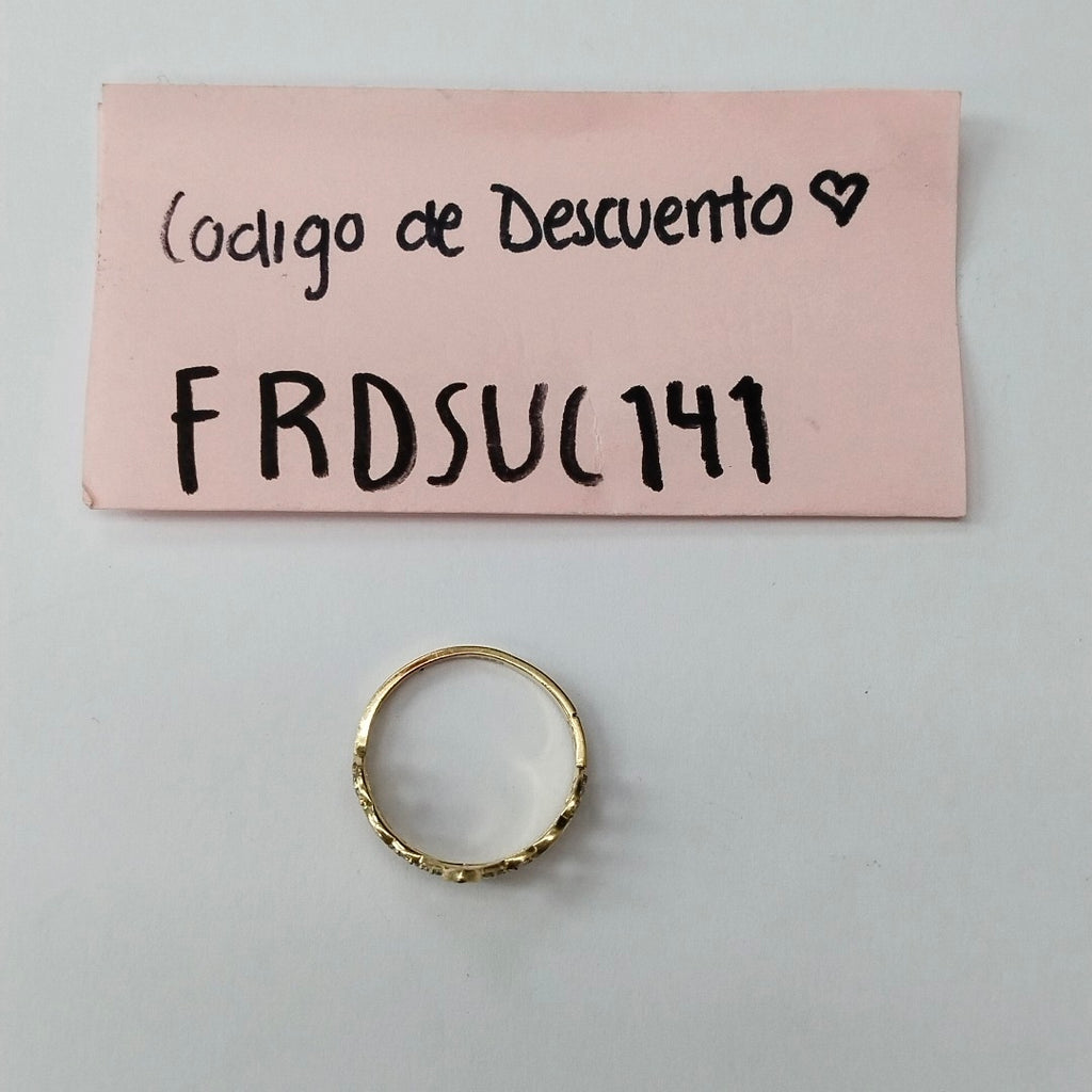ANILLITO ORO 14 K 2,00 GRMS (SEMINUEVO)