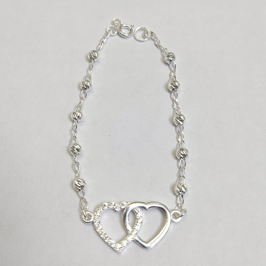 PULSERA TEJIDO TEJIDO ESPECIAL PLATA .925 18 CM 4 GR (NUEVO)