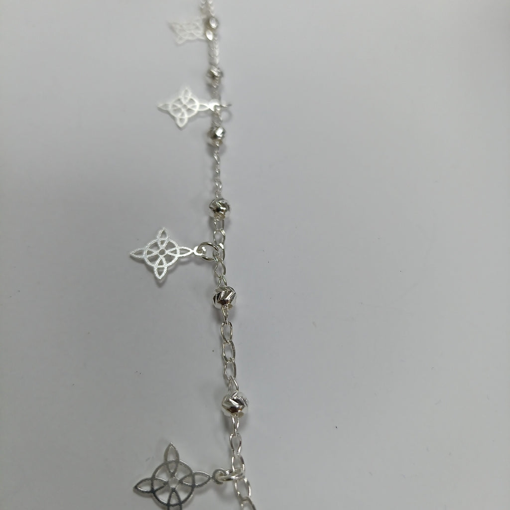 PULSERA TEJIDO ESPECIAL PLATA .925 18 CM 3.2 GR (NUEVO)