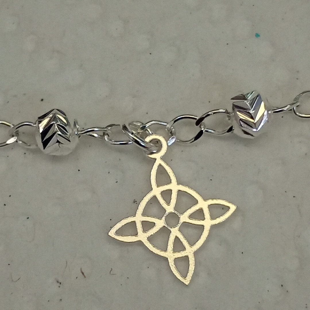 PULSERA TEJIDO ESPECIAL PLATA .925 18 CM 3.2 GR (NUEVO)