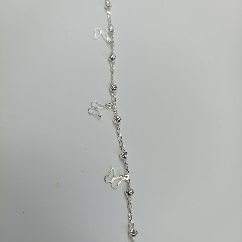 PULSERA TEJIDO ESPECIAL PLATA .925 18 CM 2.8 GR (NUEVO)