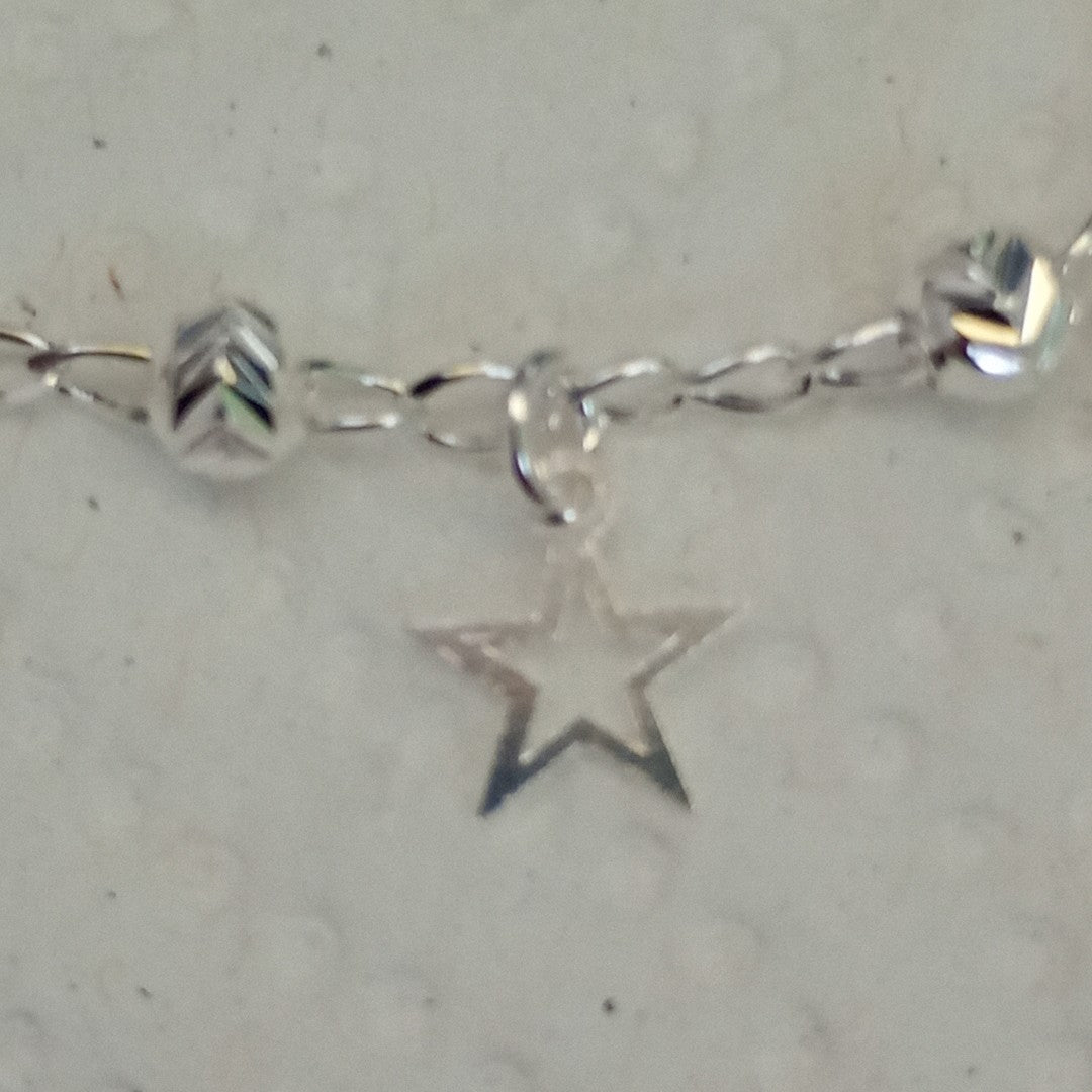 PULSERA TEJIDO ESPECIAL PLATA .925 18 CM 3.1 GR (NUEVO)