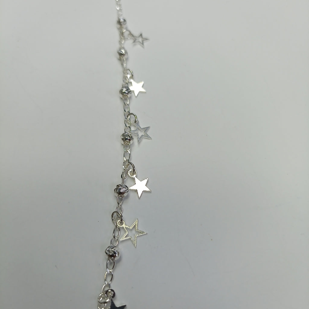 PULSERA TEJIDO ESPECIAL PLATA .925 18 CM 3.1 GR (NUEVO)