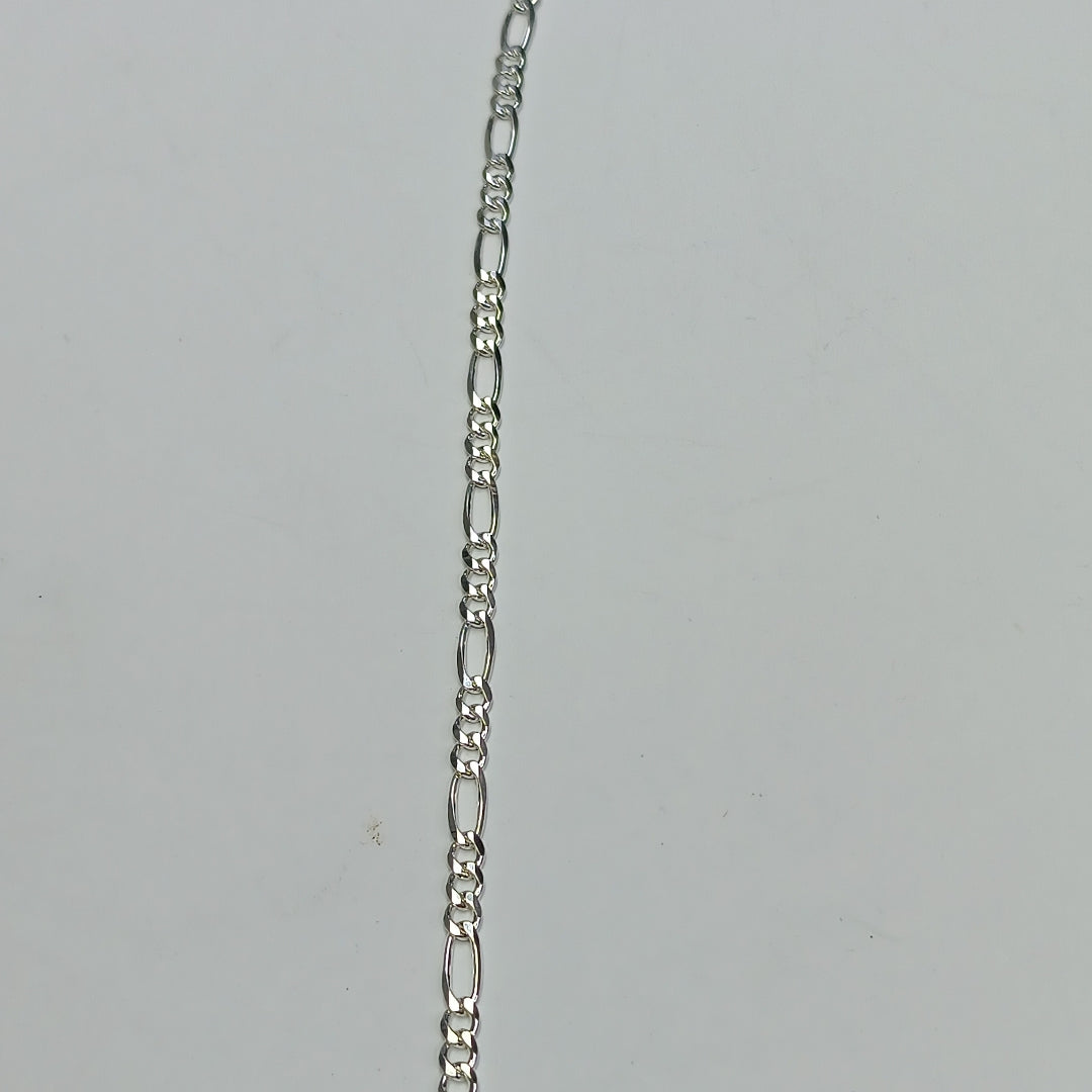 PULSERA TEJIDO 3X1 PLATA .925 18 CM 2.8 GR (NUEVO)