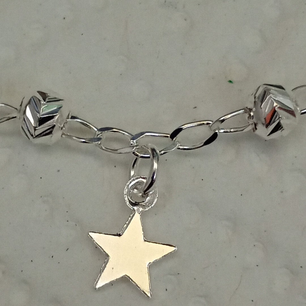 PULSERA TEJIDO ESPECIAL PLATA .925 18 CM 3.1 GR (NUEVO)