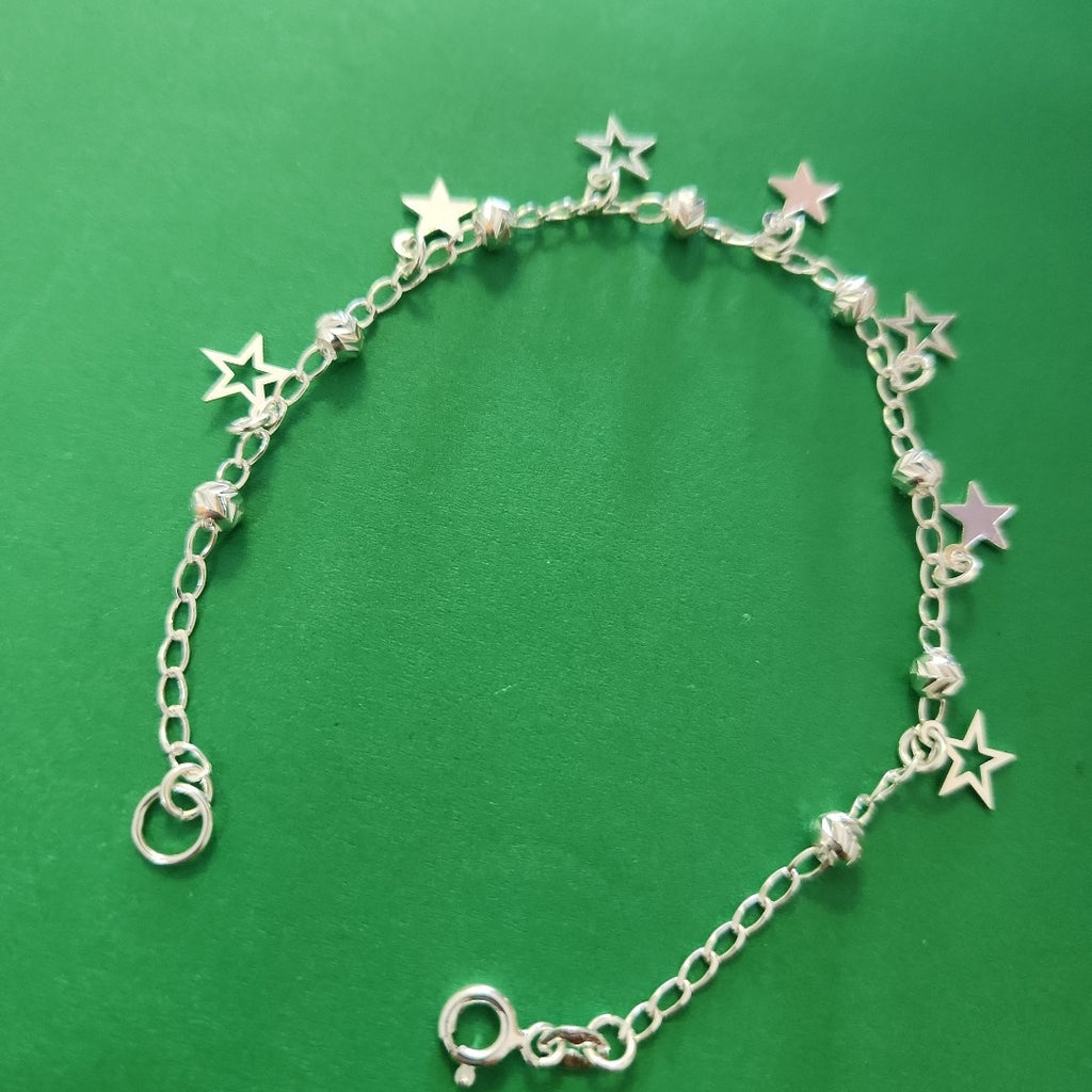PULSERA TEJIDO ESPECIAL PLATA .925 18 CM 3.1 GR (NUEVO)