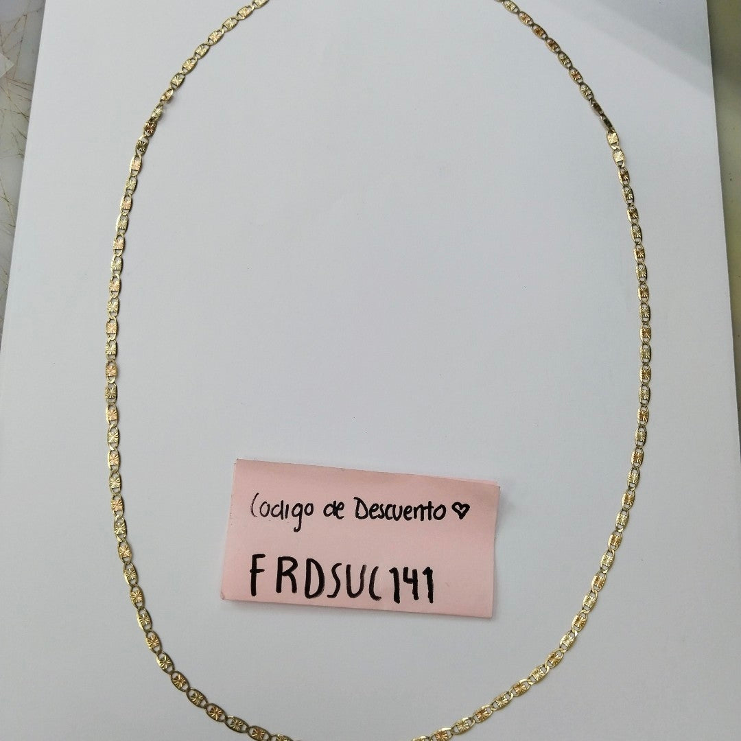 CADENA ORO 10 K 7.5 GRMS (SEMINUEVO)