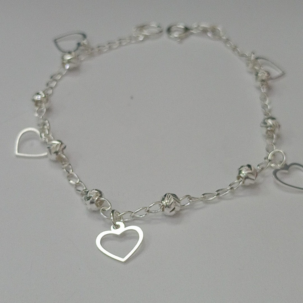 PULSERA TEJIDO ESPECIAL PLATA .925 18 CM 2.6 GR (NUEVO)