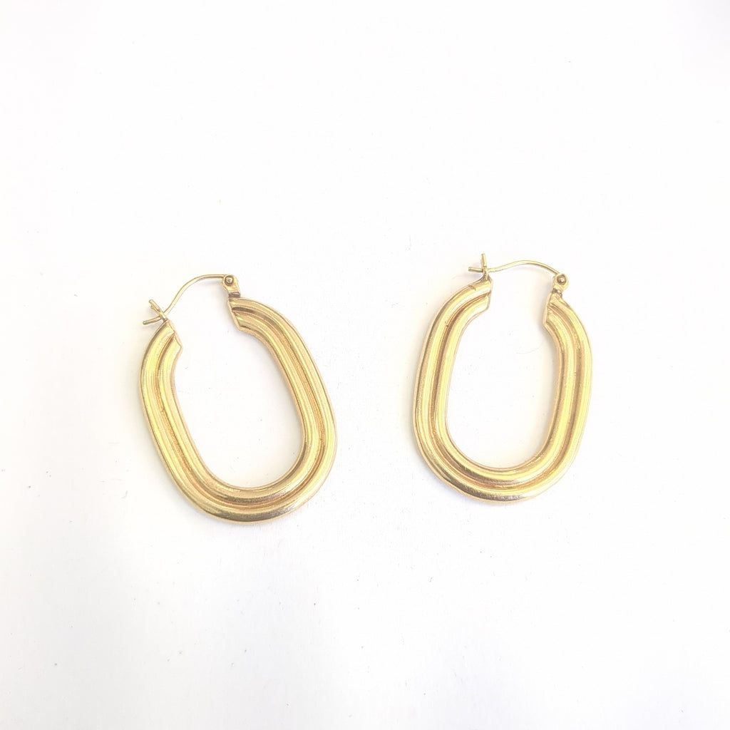 ARRACADAS PAR ORO 10 K 3.5 GRMS (SEMINUEVO)